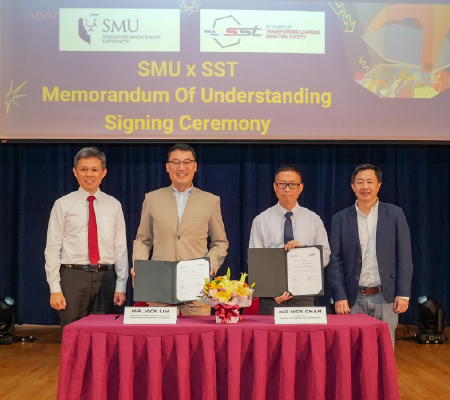 15th Anniversary Celebrations – 2nd SMUxSST MOU Signing Ceremony